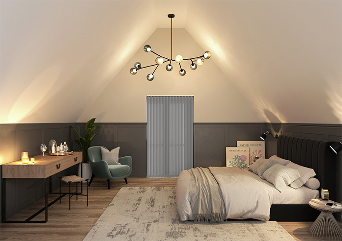 Andromeda, Grey Dusk - Vertical Blind - Image 9